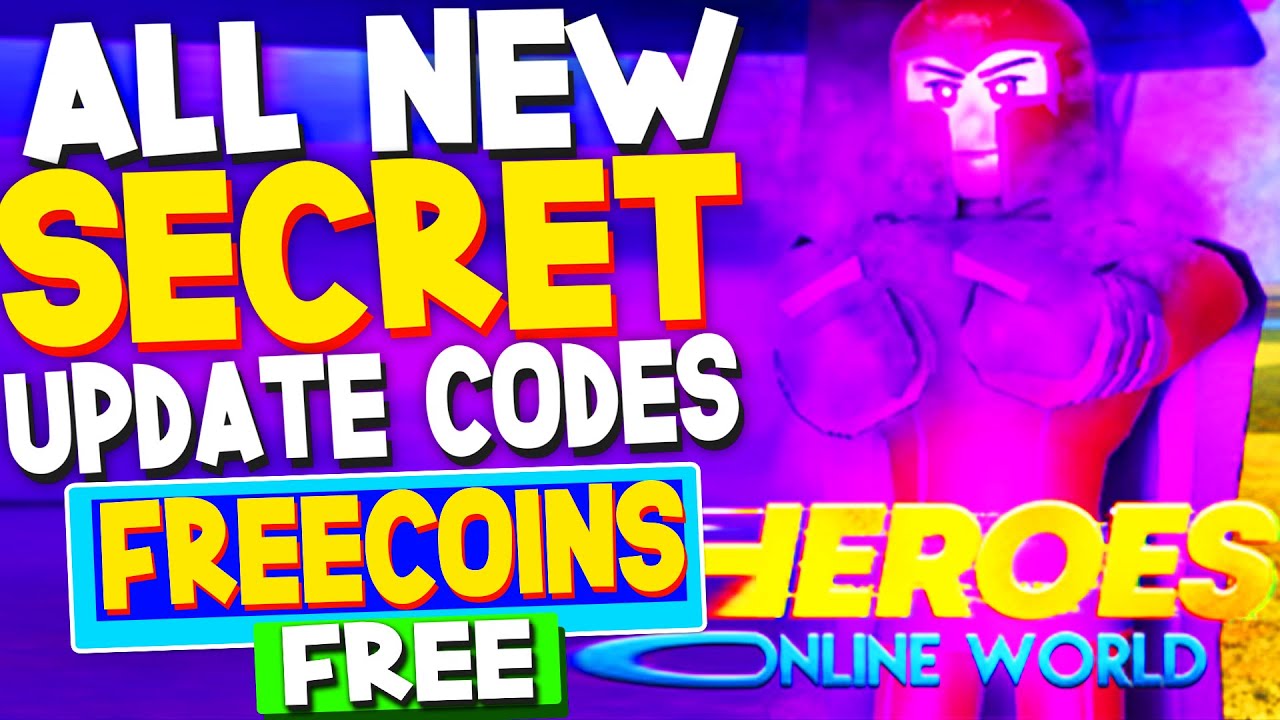 ALL NEW *SECRET* CODES in HEROES ONLINE WORLD CODES! (Roblox Heroes Online  World Codes) 