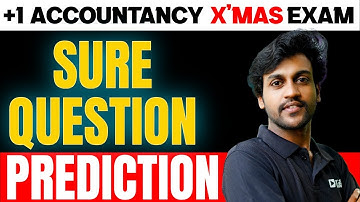 Plus One Accountancy Christmas Exam | Sure Questions Prediction | Exam Winner