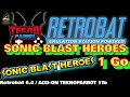 ⚠️RETROBAT 6.4 - SONIC BLAST HEROES  - TeknoParrot  | 1 Go |⚠️GAMEPLAY ( Teknoparrot )