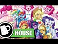 Equestria Girls - Cafeteria Song (Tw3Lv3 Remix) (feat. Blackened Blue) [House]