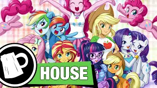 Equestria Girls - Cafeteria Song (Tw3Lv3 Remix) (feat. Blackened Blue) [House]