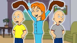 Rosie Pranks Caillou & Clic Caillou On April Fools Day Grounded