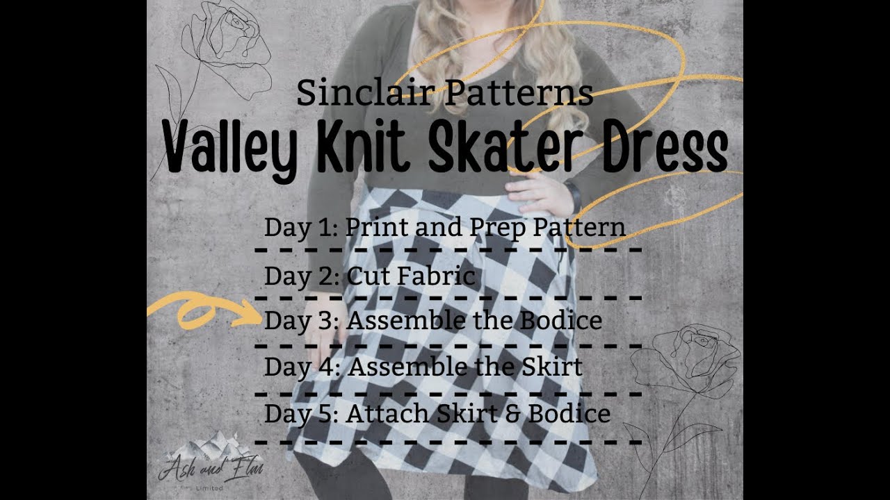 sinclair valley skater dress Valley skater dress, three ways