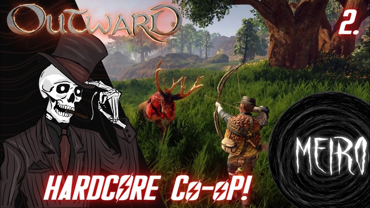 Outward - HARDCORE Co-oP! with Meiro (Adventures of Jim-bo and Jerry) Ep.2
