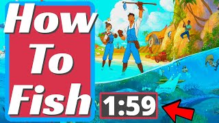 How to Fish in Coral Island