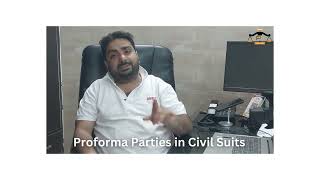 Proforma Parties in Civil Suits