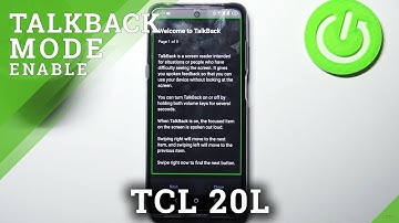 How to Enable TalkBack Feature in TCL 20L – Allow Screen Reader