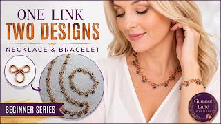 Simple Wire Wrapped Necklace & Bracelet | Beginner Jewellery Design