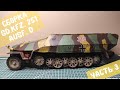 Собираем немецкий бронетранспортер Sd.kfz.251 Ausf.D 1/16. 3-я часть