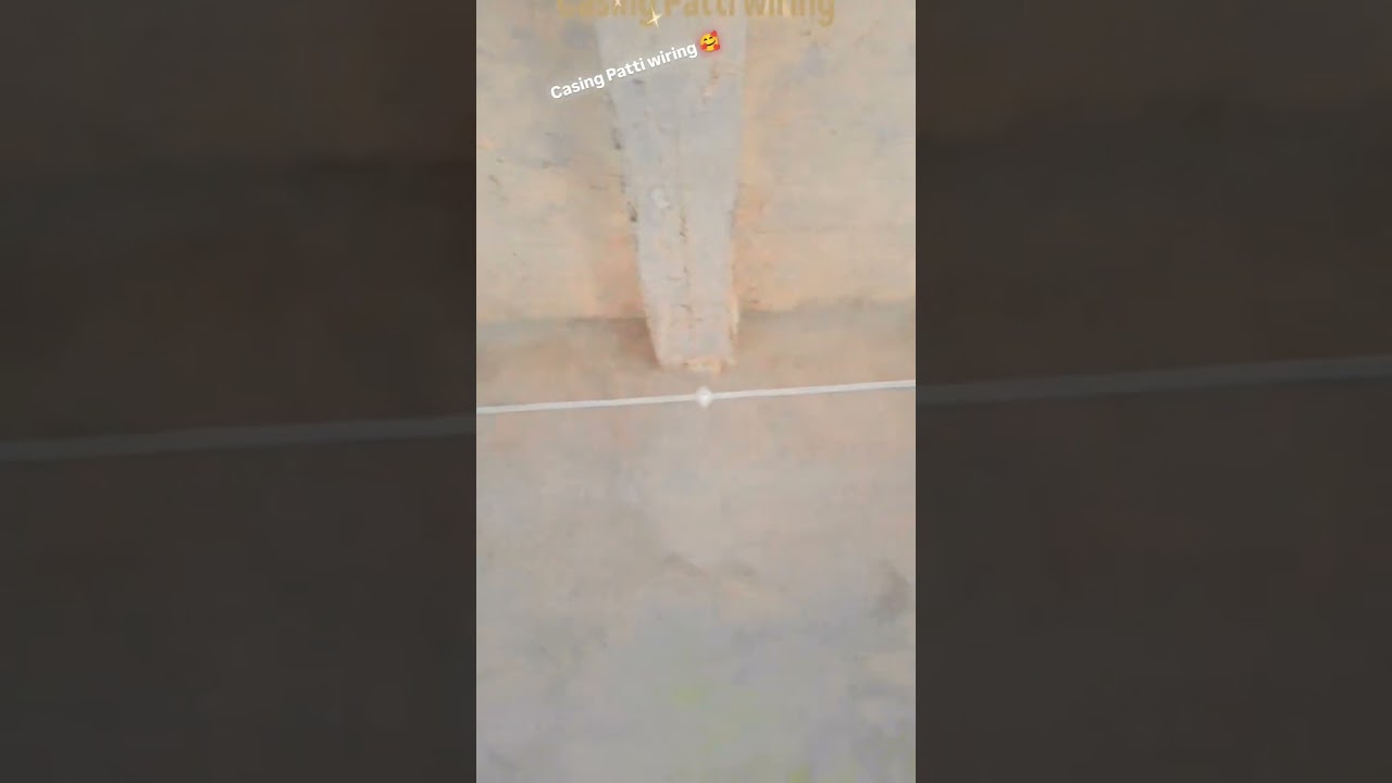 Casing Patti wiring 🥰 