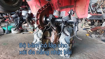 TRỤC BĂM CỎ CHO MÁY XỚI ĐA NĂNG NHẬT BÃI 0982449121