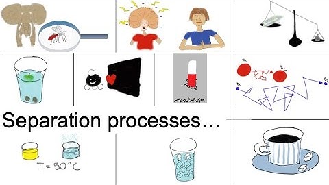 Separation 1: What processes do you know?