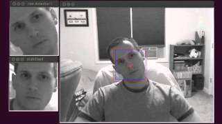 Real-time face detection and stabilization