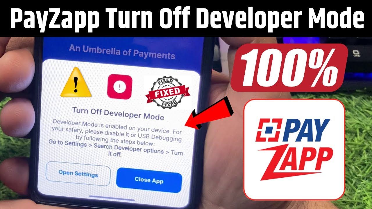 payzapp turn off developer mode fixed | payzapp not working showing turn off developer mode error