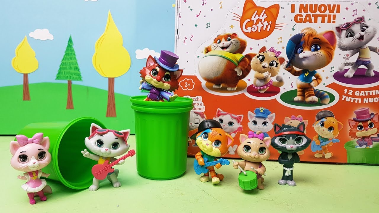 44 Gatti 😺 Sfidiamoci con i bidoncini!