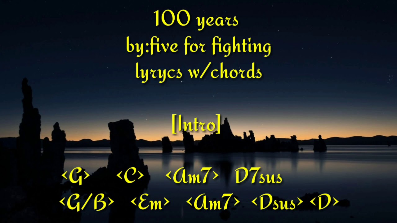 100 years by:five for fighting