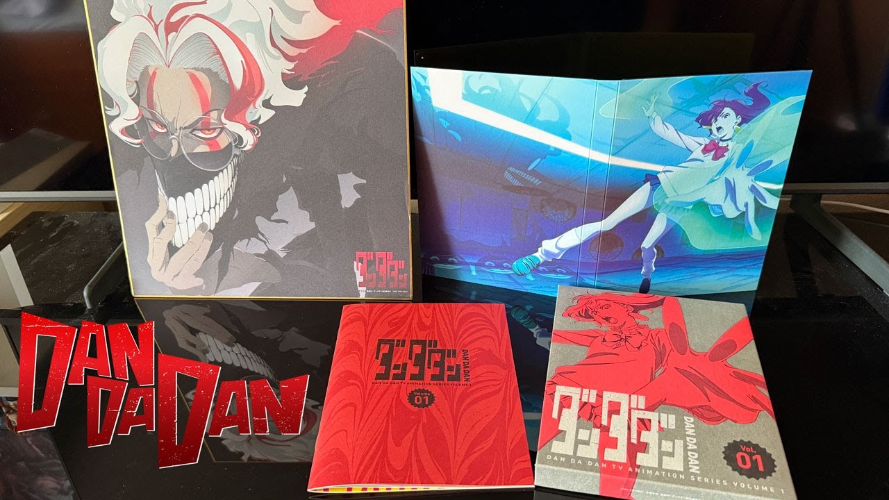 Dandadan Limited Edition Vol. 1 Japanese Blu-ray Unboxing - YouTube