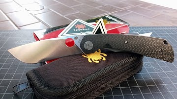 Spyderco Subvert Sprint Run 20CV Carbon Fiber Scales C239CFP #youtube #video #subvert