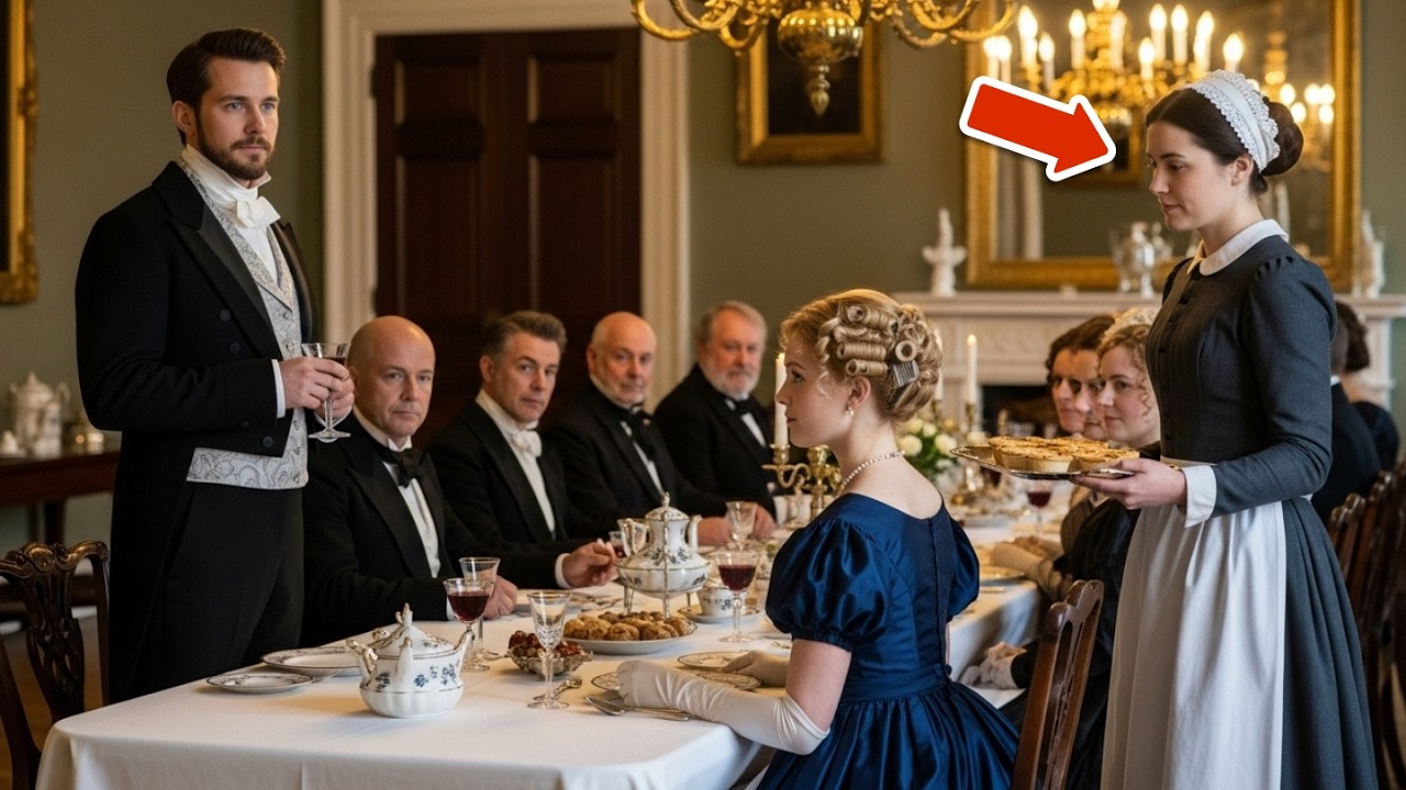 🎩 DUQUE VIUDO TENÍA QUE ELEGIR UNA ESPOSA ENTRE LAS DAMAS DE LA ALTA SOCIEDAD… PERO MIRÓ A LA CRIADA