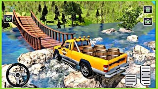 Offroad Cargo Jeep Driver 3D Real Jeep Adventure -Android GamePlay screenshot 2