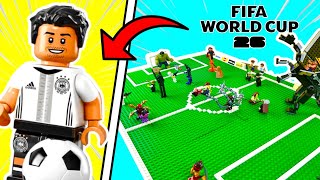 I made a SOCCER field out of LEGO…