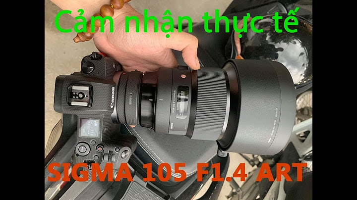 Đánh giá lens 105 sigma art năm 2024