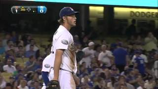 2012/08/20 Kershaw's diving catch