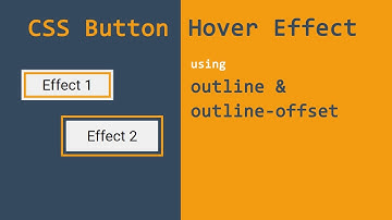 CSS button Hover Effect using outline and outline-offset | csPoint web designing tutorials