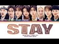 Stray Kids 스트레이 키즈 STAY 별 빛 Lyrics Color Coded Lyrics