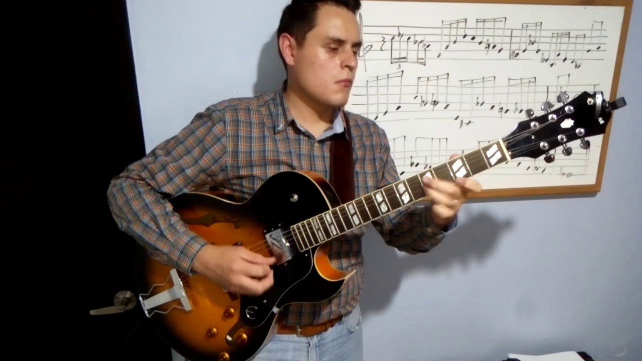 Invitation Jazz Standard Guitar By Jorge Cardenas Youtube