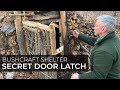Secret Door Lock for a Bushcraft Shelter by ALONE, Season 12 participant Dug North