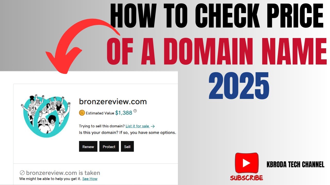 How To Check The Value Of Domain Name 2026 - Check How Much A Domain is ...