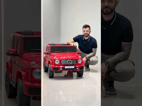 Електромобіль джип дитячий Mercedes G-Wagen JJ2288EBLR-2 (24V) з пультом, чорний, видео 1