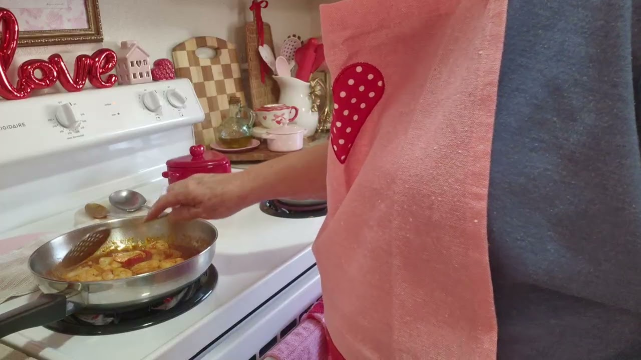 Cocinando mi pequeña Cena para hoy. 
