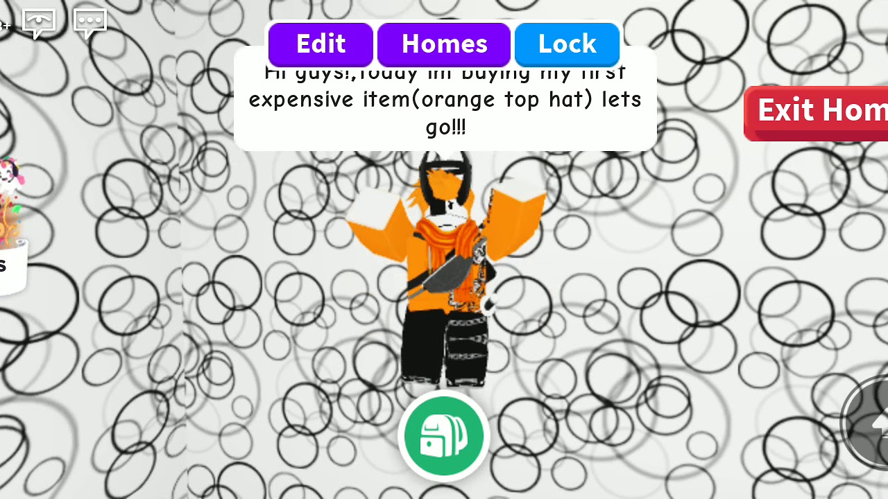 roblox orange banded top hat