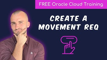 How to create a Movement Request in Oracle Cloud SCM? | Free Oracle Cloud End-User Training 2024