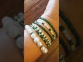 Teamvert 💚.                                                  #perles #couleurverte #vert