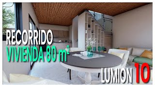 Tiny House - Animación VIVIENDA 80 m2 - [ LUMION 10 ]