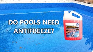 Detailed Winterizing Pools With Antifreeze Details