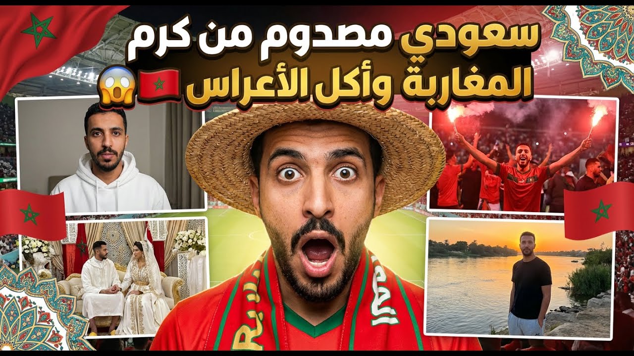 إعلامي سعودي منبهر بكرم وضيافة المغاربة وأكل الأعراس المغربية 😱🇲🇦🇸🇦