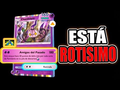 Chandelure's NEW, OVERPOWERED DECK in Pokemon TCG Pocket