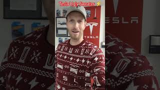 Tesla Ugly Sweater | Model X-Mas #shorts