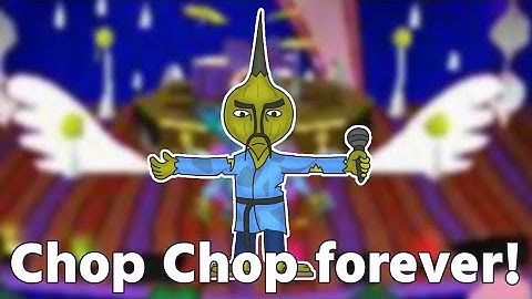 Um Jammer Lammy stage 1 (unused) but PaRappa has a stroke and dies