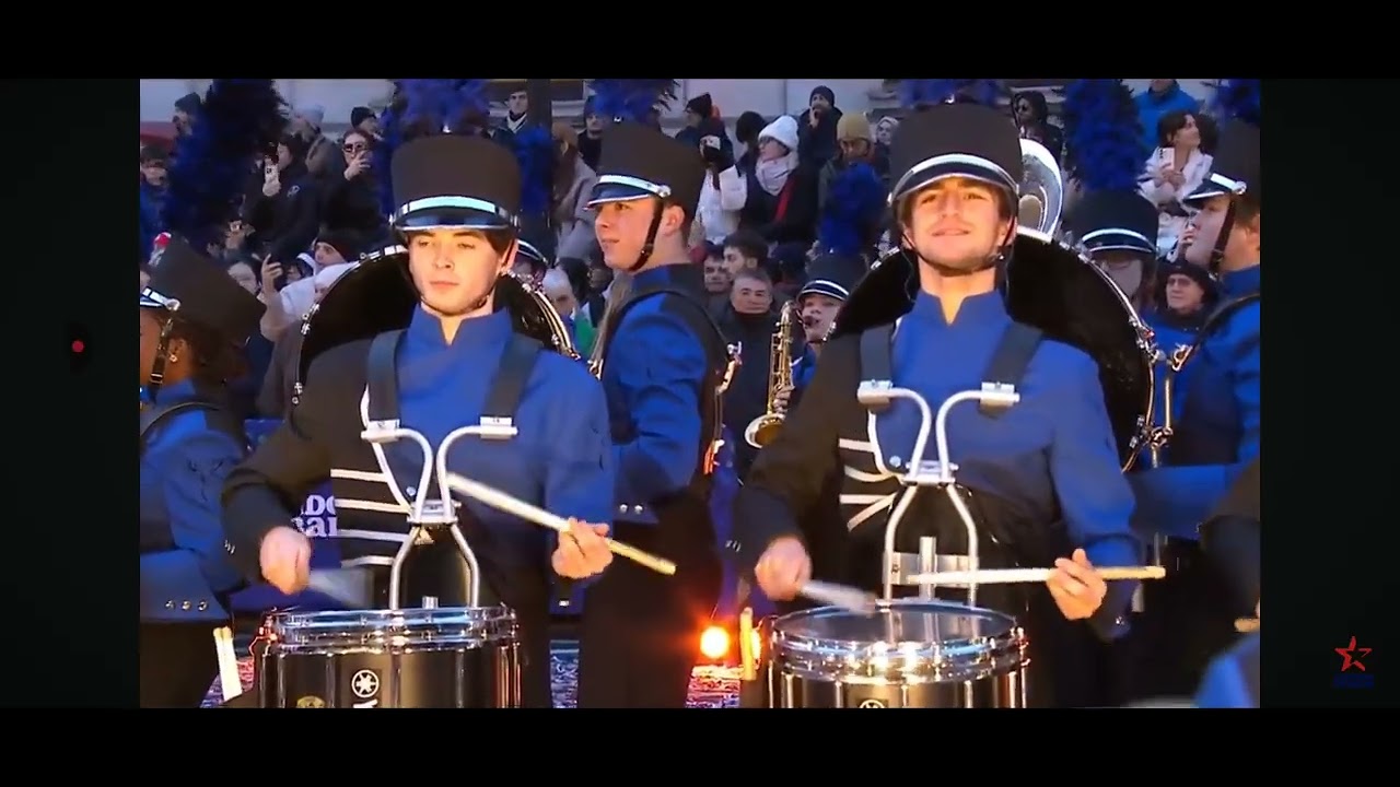Deer Creek Antler Pride Marching Band in London New Years day parade 2026