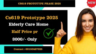 Cs619 Prototype | Elderly Care Home Management System | #cs619prototype