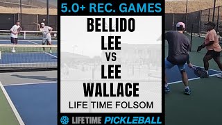 5.0 Rec Pickleball Games - Bellido/Lee v Lee/Wallace [Game 2]
