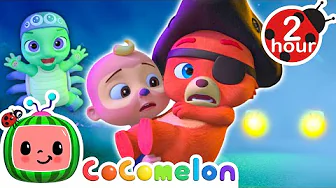 Spooky Animal Trick or Treat Night🎃CoComelon Animal Time Nursery Rhymes & Kids Songs | After School