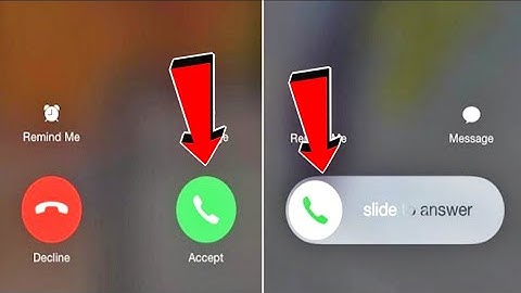 Change caller screen any smartphone || iphone style caller screen for android | slide to answer