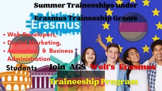 Erasmus Traineeship Ags Welt Traineeship Program