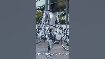 A new video shows off Tesla’s humanoid robots #Shorts